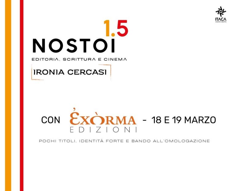 Sabato 18 marzo e domenica 19 marzo 2023, Itaca Colonia Creativa incontra Exorma Edizioni. A rappresentare la Casa Editrice ci sono: Orfeo Pagnani, editore, Sara Ricci, editor, e Paolo Morelli, autore di Ridondanze.